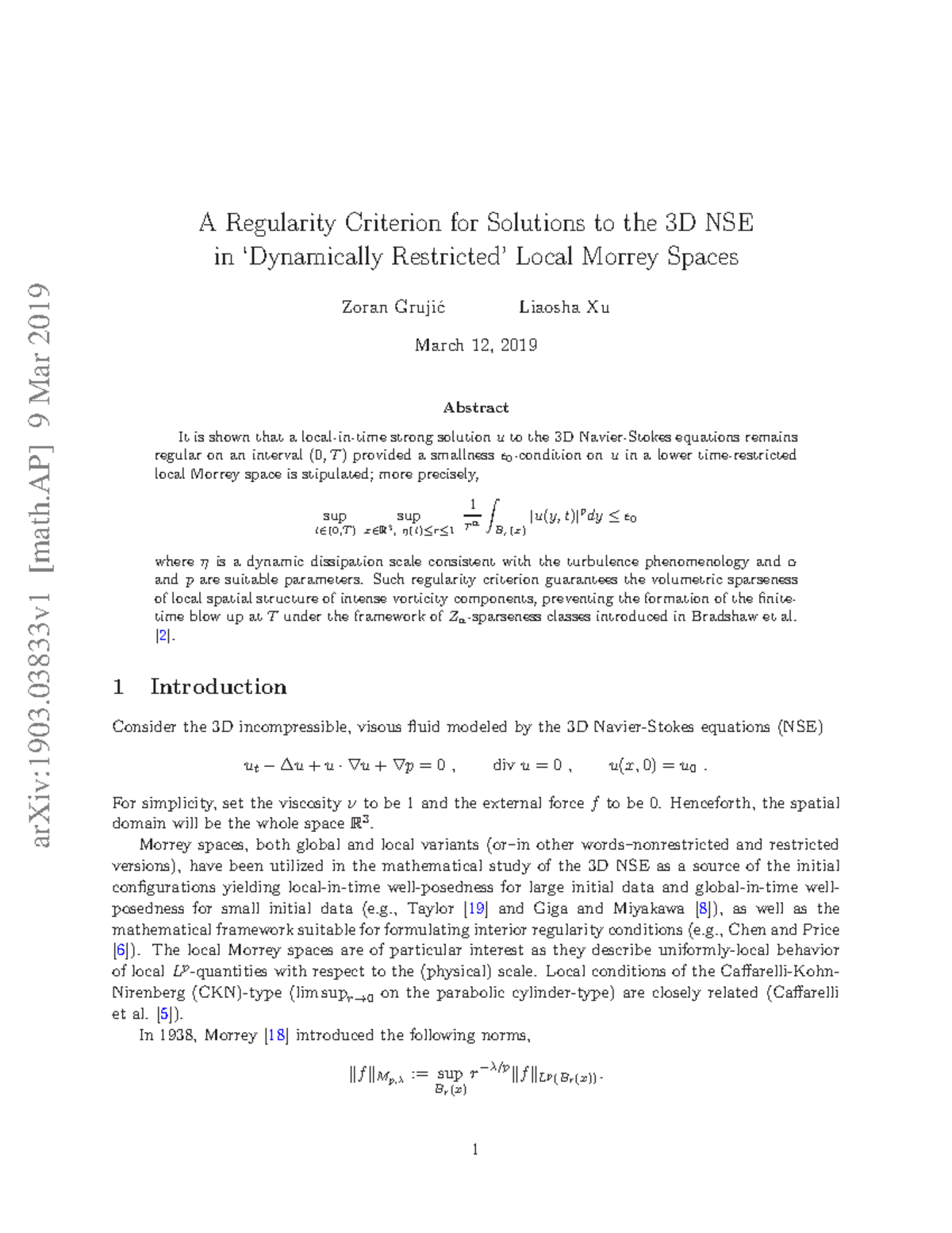 9 - To know the research available - arXiv:1903 [math] 9 Mar 2019 A ...
