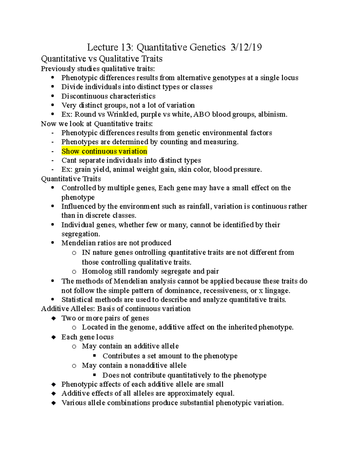 Lecture 13 Quantitative Lecture 13 Quantitative 3