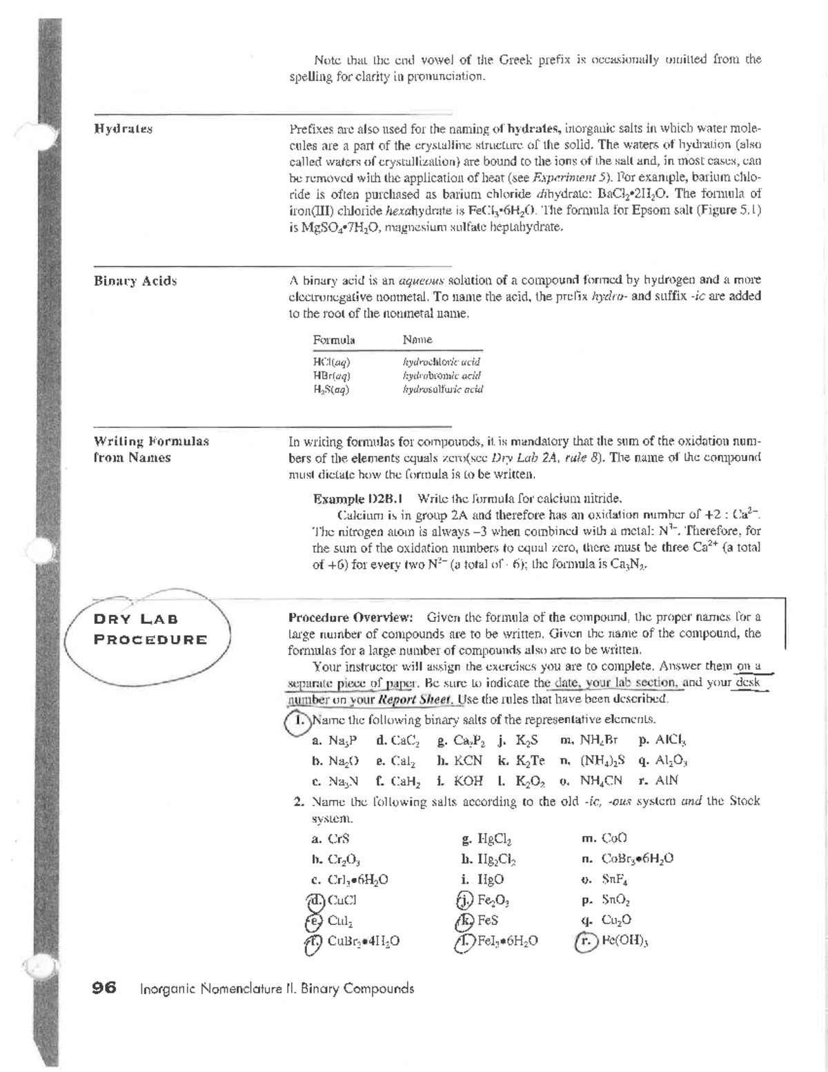 Dry Lab 2B - Dry Lab 2B - CHEM 191 - Studocu