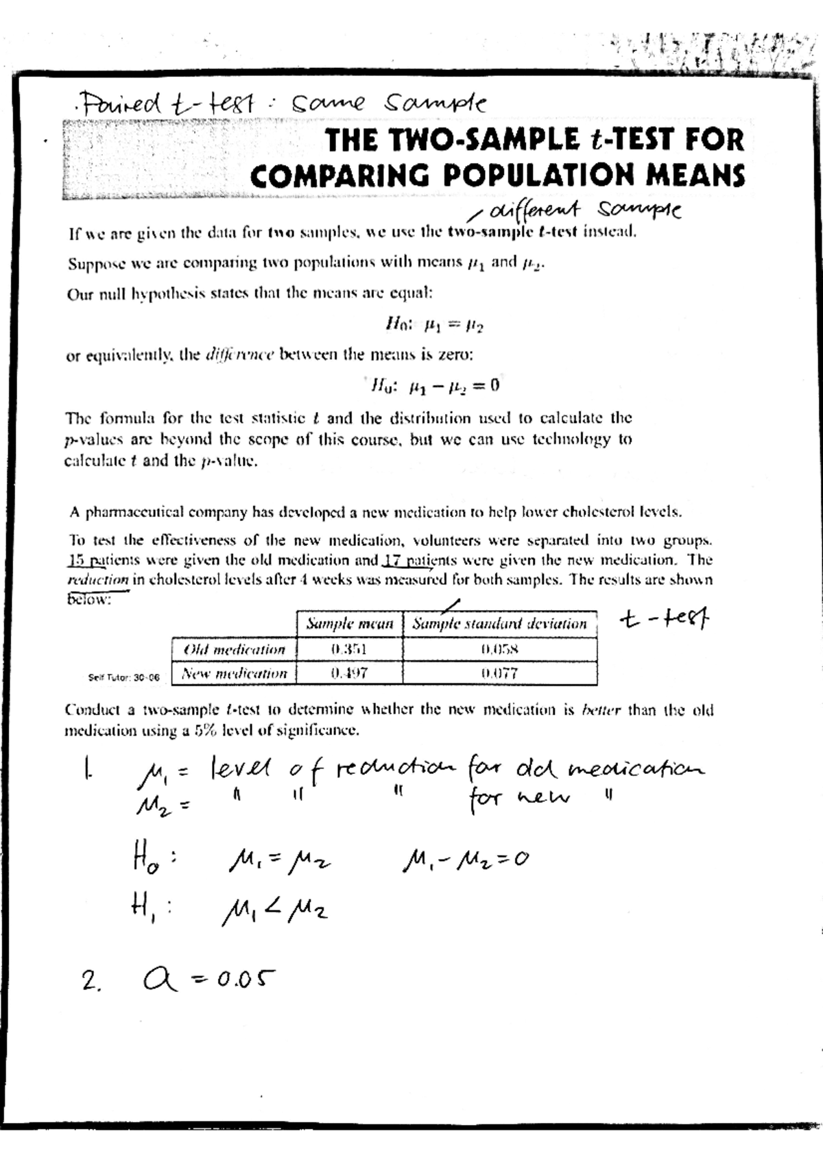 Guided+Notes+2+Sample+Tests+(done) - BIOL 1011 - Studocu
