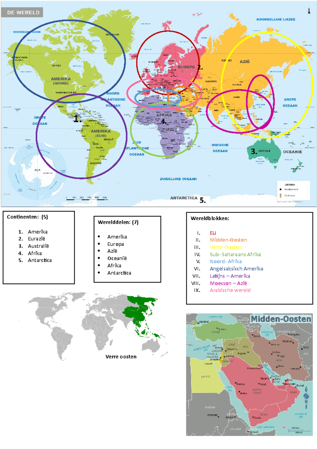 Aardrijkskunde Samenvatting Jaar 2021 - Verre Oosten Werelddelen: (7 ...