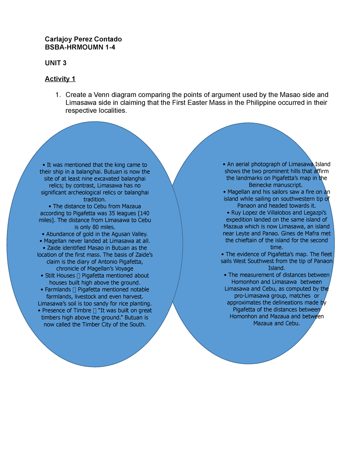 Unit 3 Readings In The Philippine History Geed 10033 Carlajoy Perez Contado Bsba Hrmoumn 1 8311