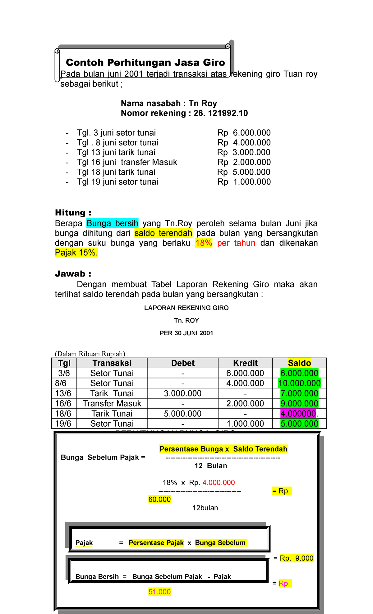 116535898 Contoh Perhitungan Jasa Giro - Contoh Perhitungan Jasa Giro ...