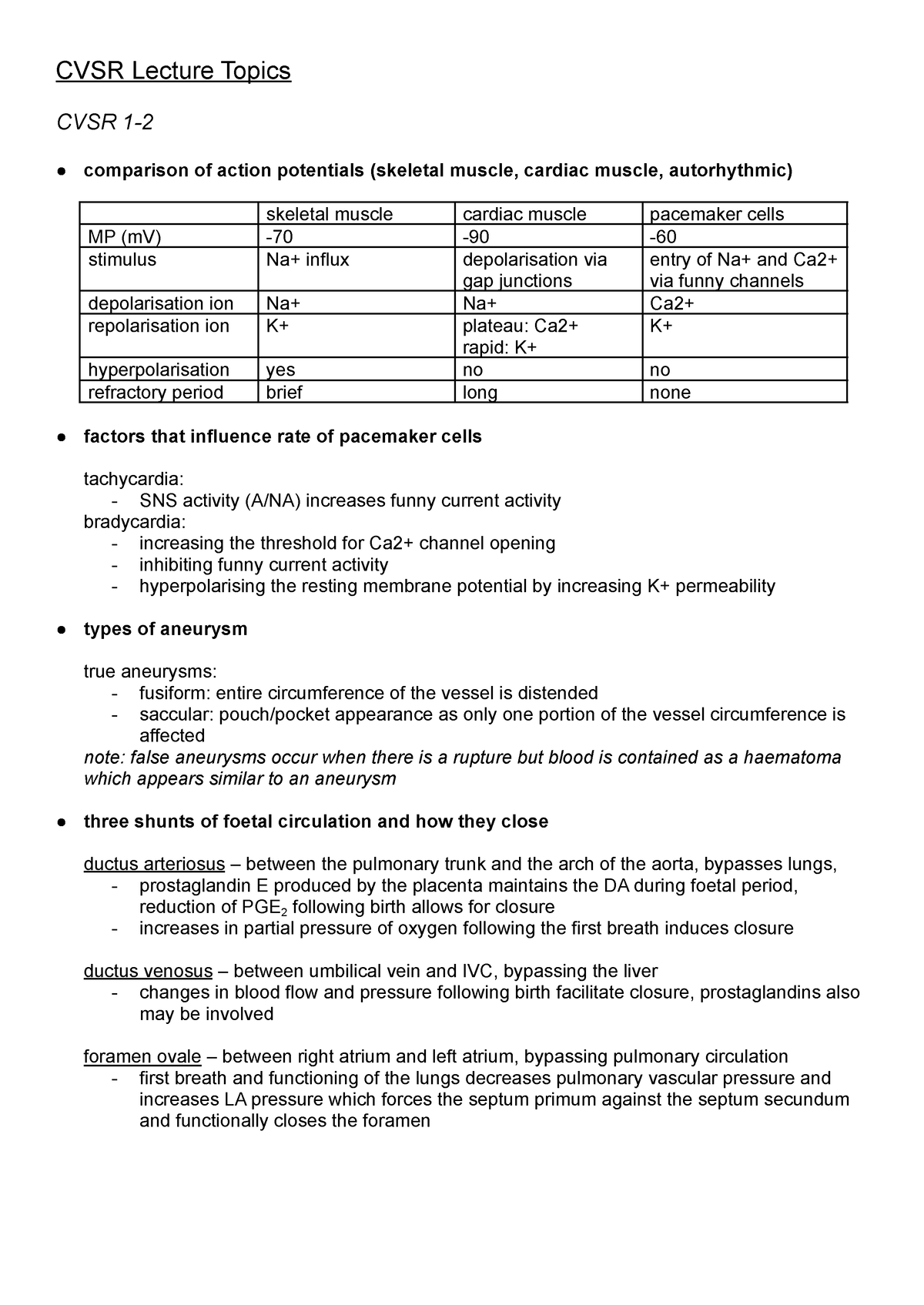 cvsr-lecture-topics-summary-notes-cvsr-lecture-topics-cvsr-1