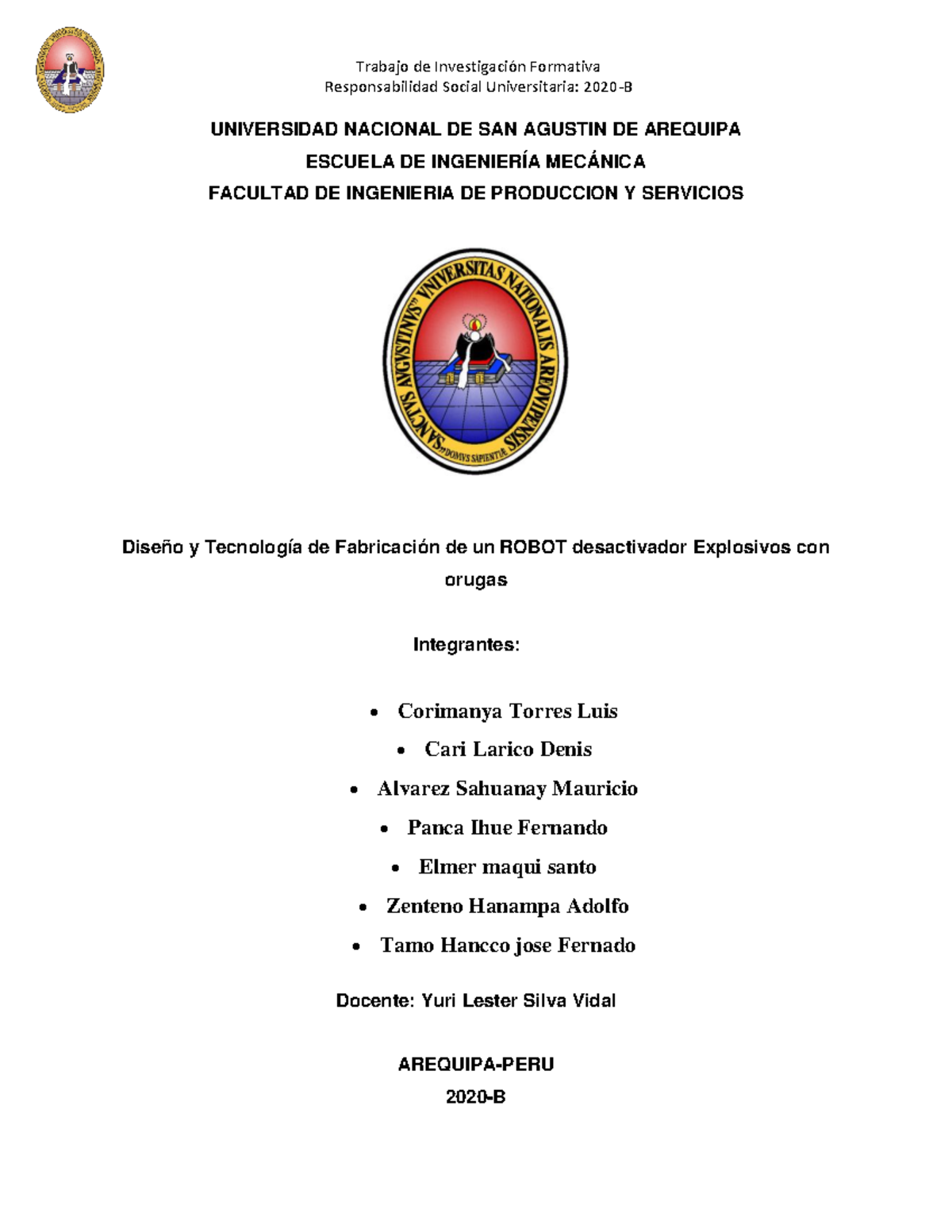 tif-tecnologia-mecanica-avance-final-mecanica-estadistica-unsa