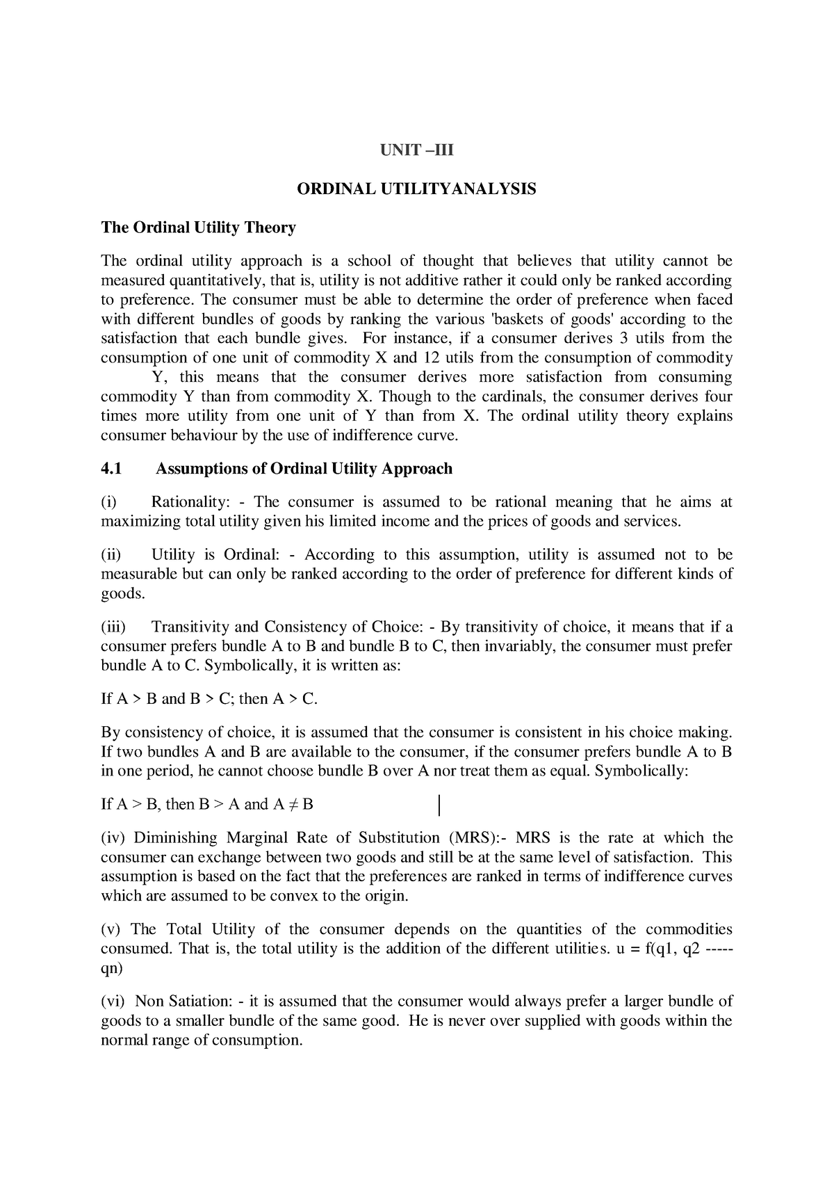 ordinal-utility-good-luck-unit-iii-ordinal-utilityanalysis-the