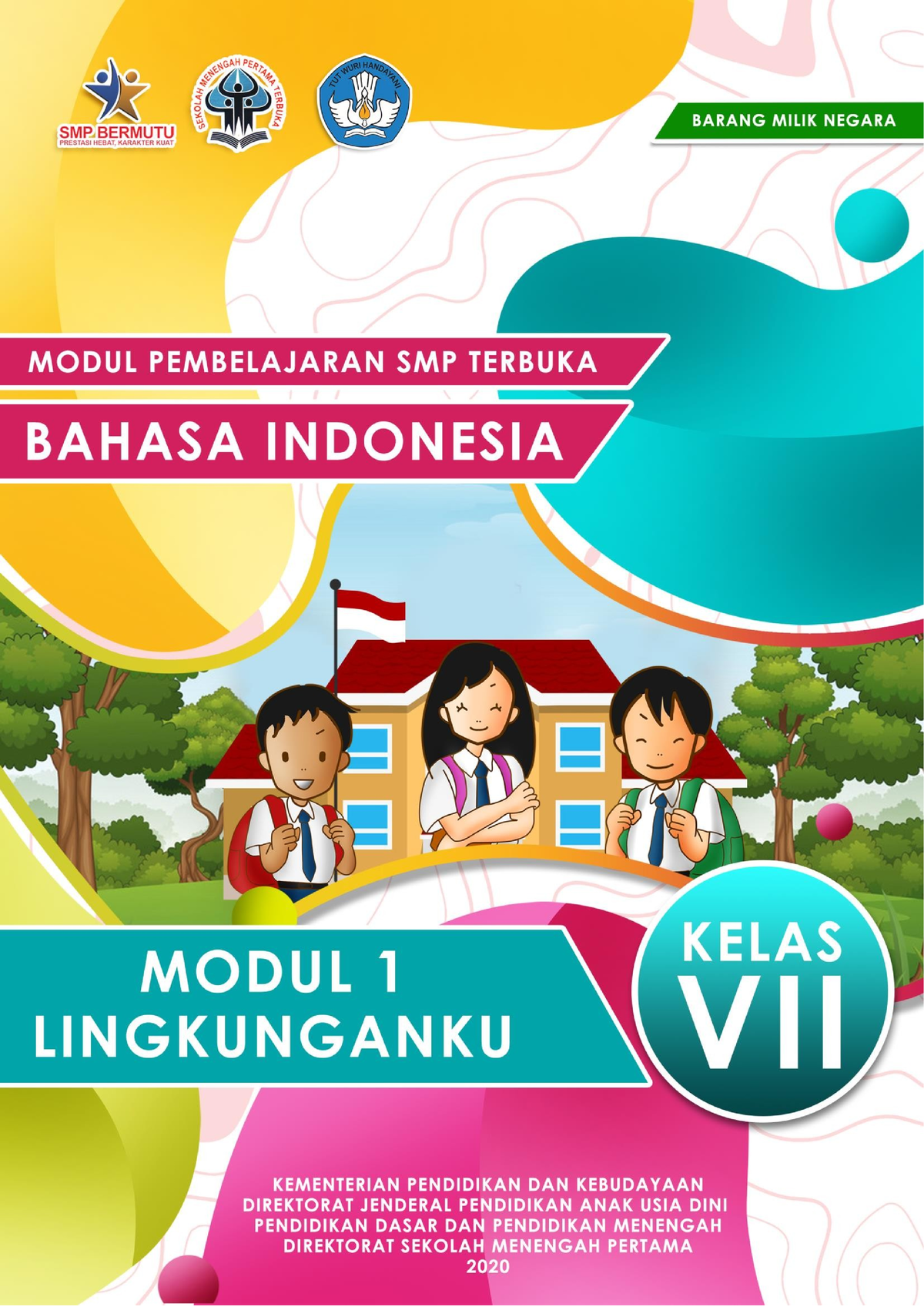 Bahan Ajar Modul 1 - Cuma Buat Download Doc - Bahasa Indonesia - Modul ...