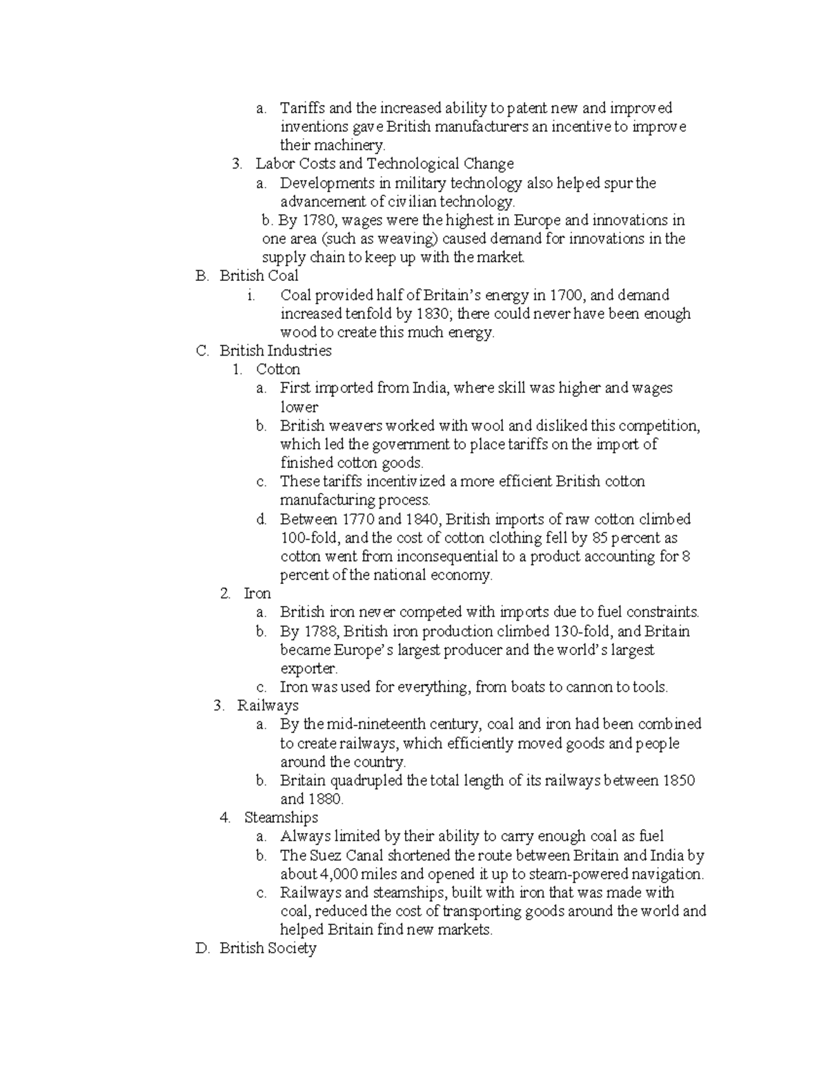 Ch22outline 2 Chapter 22 outline 2 a. Tariffs and the increased