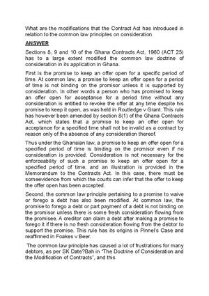 Contract Law assignment 4-CLSR - Area of law: The area of law ...