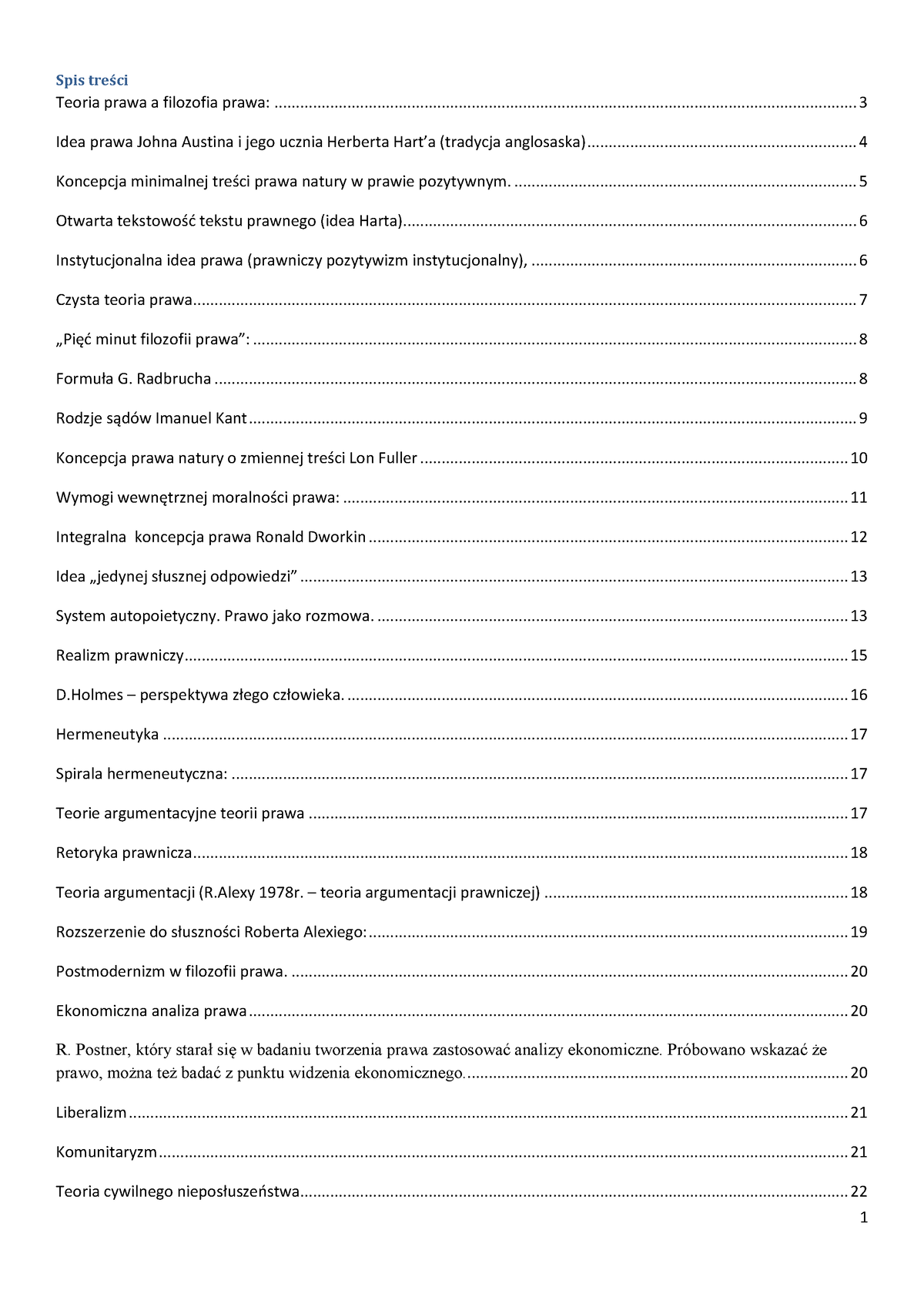 Teoria I Filozofia Prawa Spis Treści Teoria Prawa A Filozofia Prawa Idea Prawa Johna Austina 3680