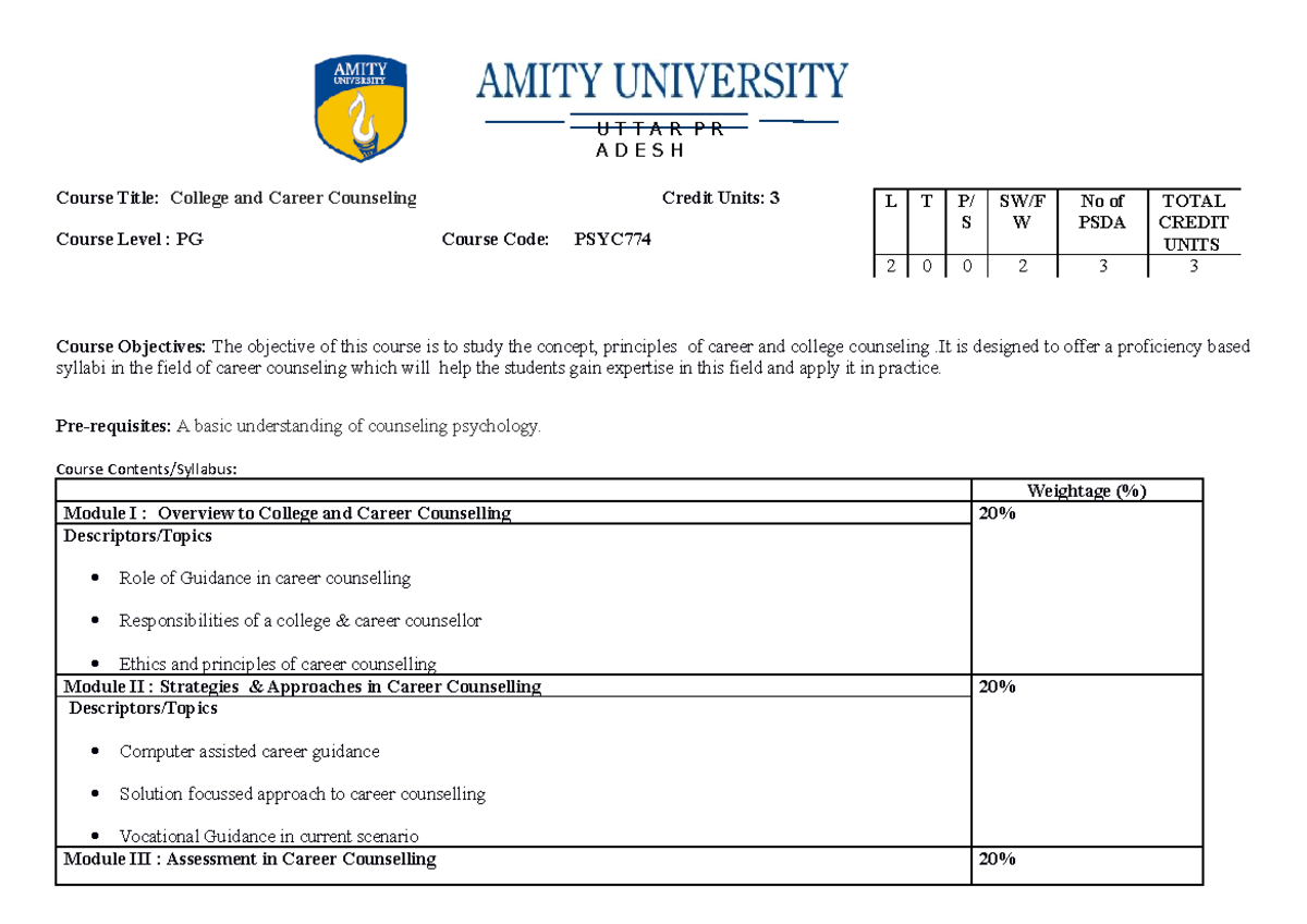 New Syllabus 1838202071183664 - Course Title: College and Career ...