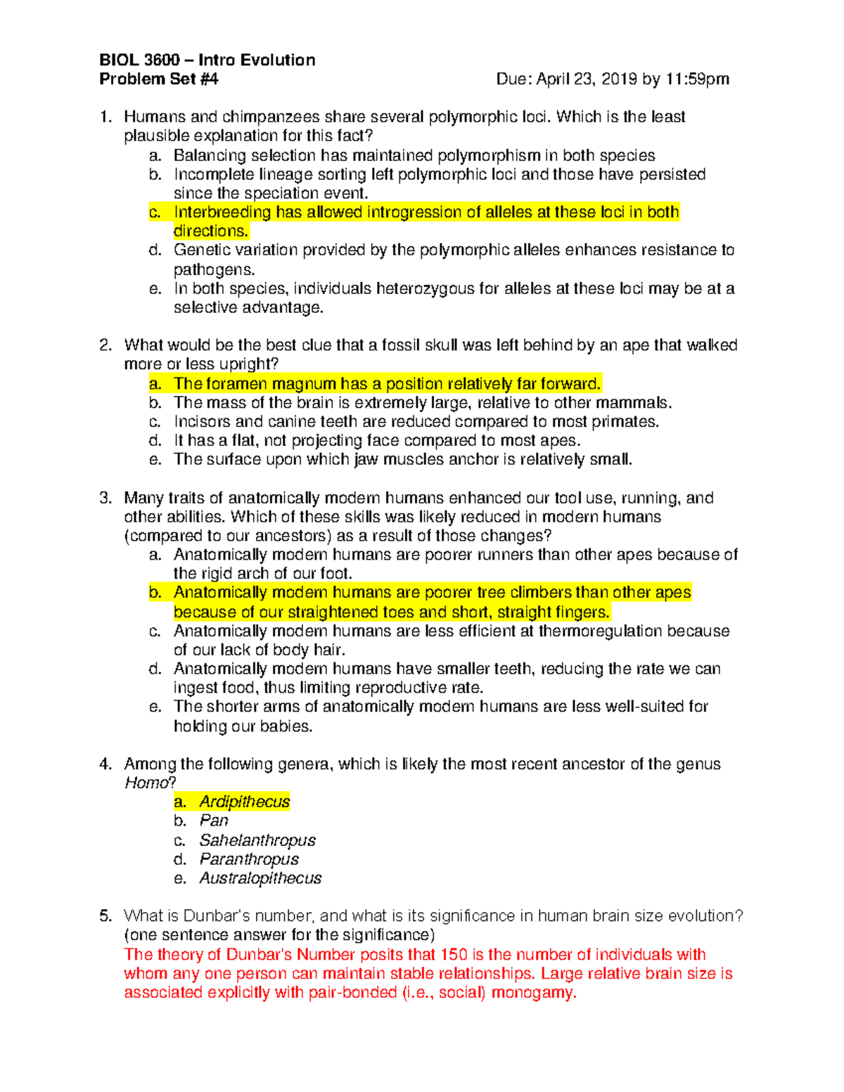 Problem Set 4 Q&A (Spring 2019) - Problem Set #4 Due: April 23, 2019 by ...