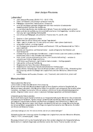 Get Menschenbild rousseau For iPhone Free