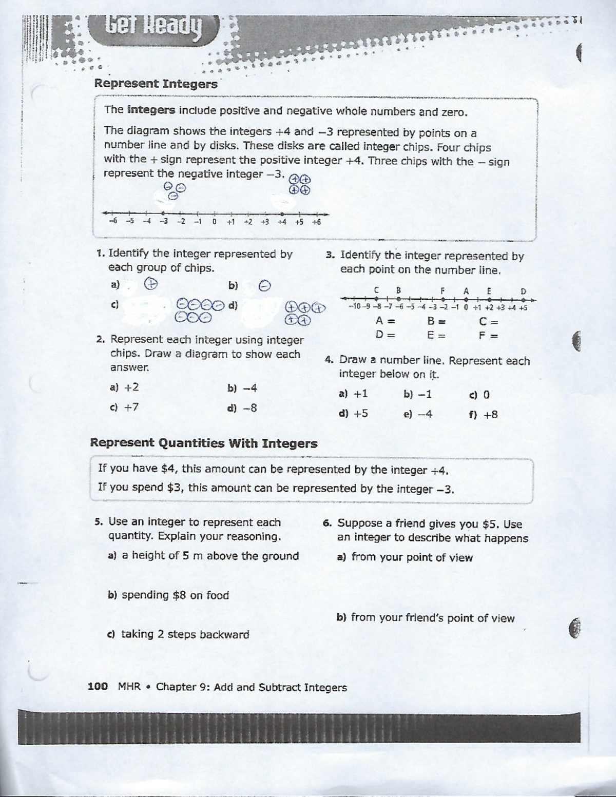MATH 9 - free answer key - E35 501 - Studocu