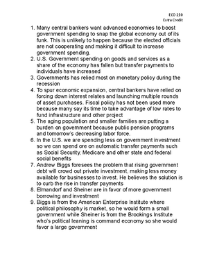 Chapter 2 Notes - Chapter 2: Thinking like an economist Economists play ...