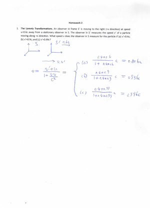 Homework 8 Solution - Modern Physics HW - Homework 8 1. (a) 10 (b) MHe ...