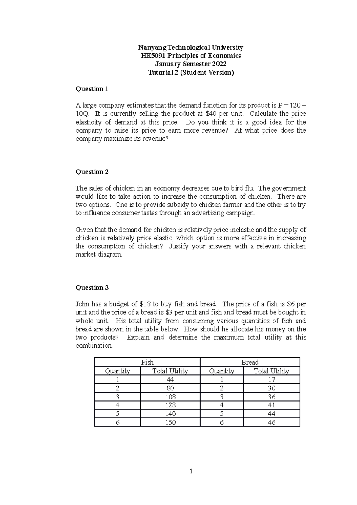 HE5091 Jan 2022 Tutorial 2.Student Version - Copy - Nanyang ...