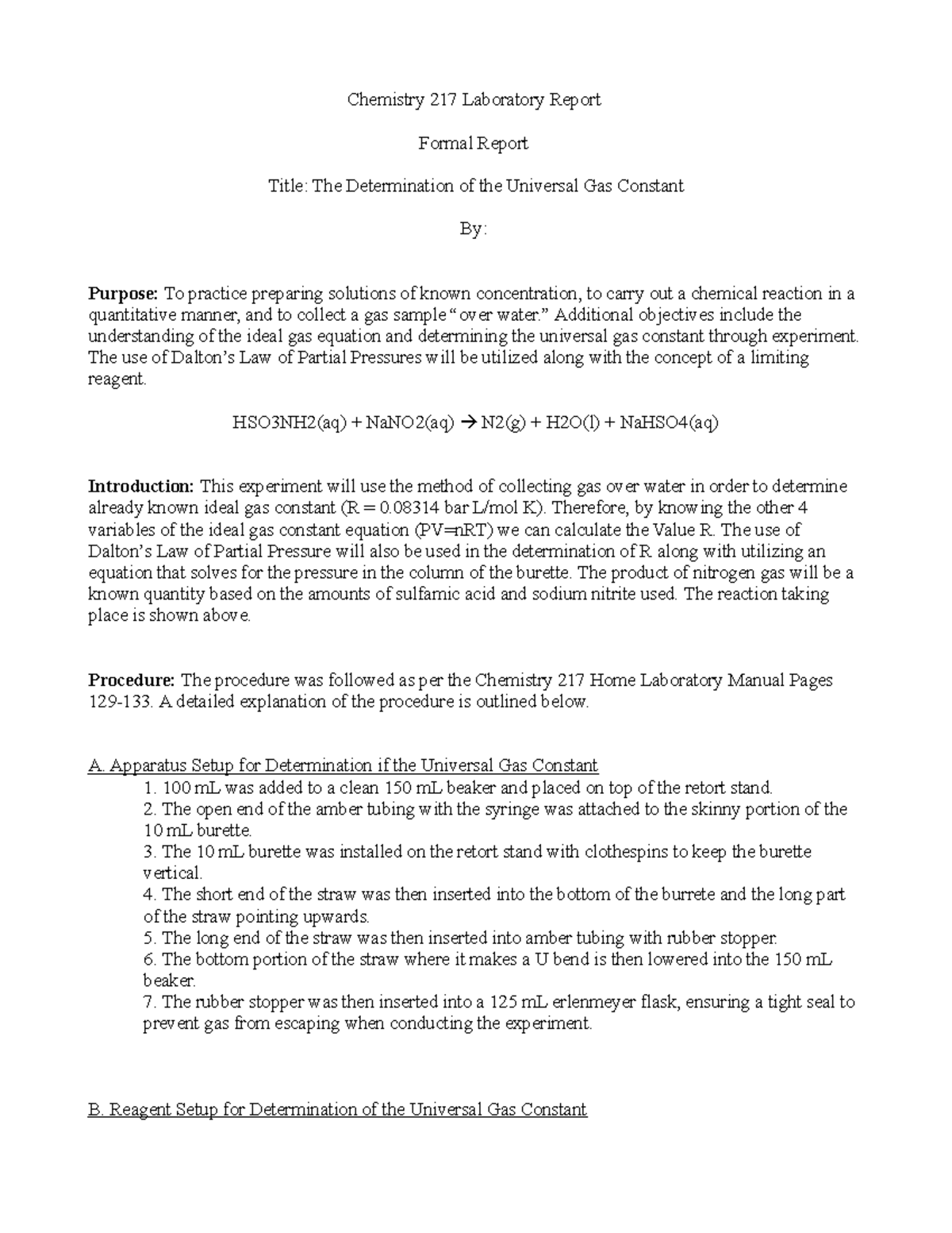 Medieval science lab report copy picture