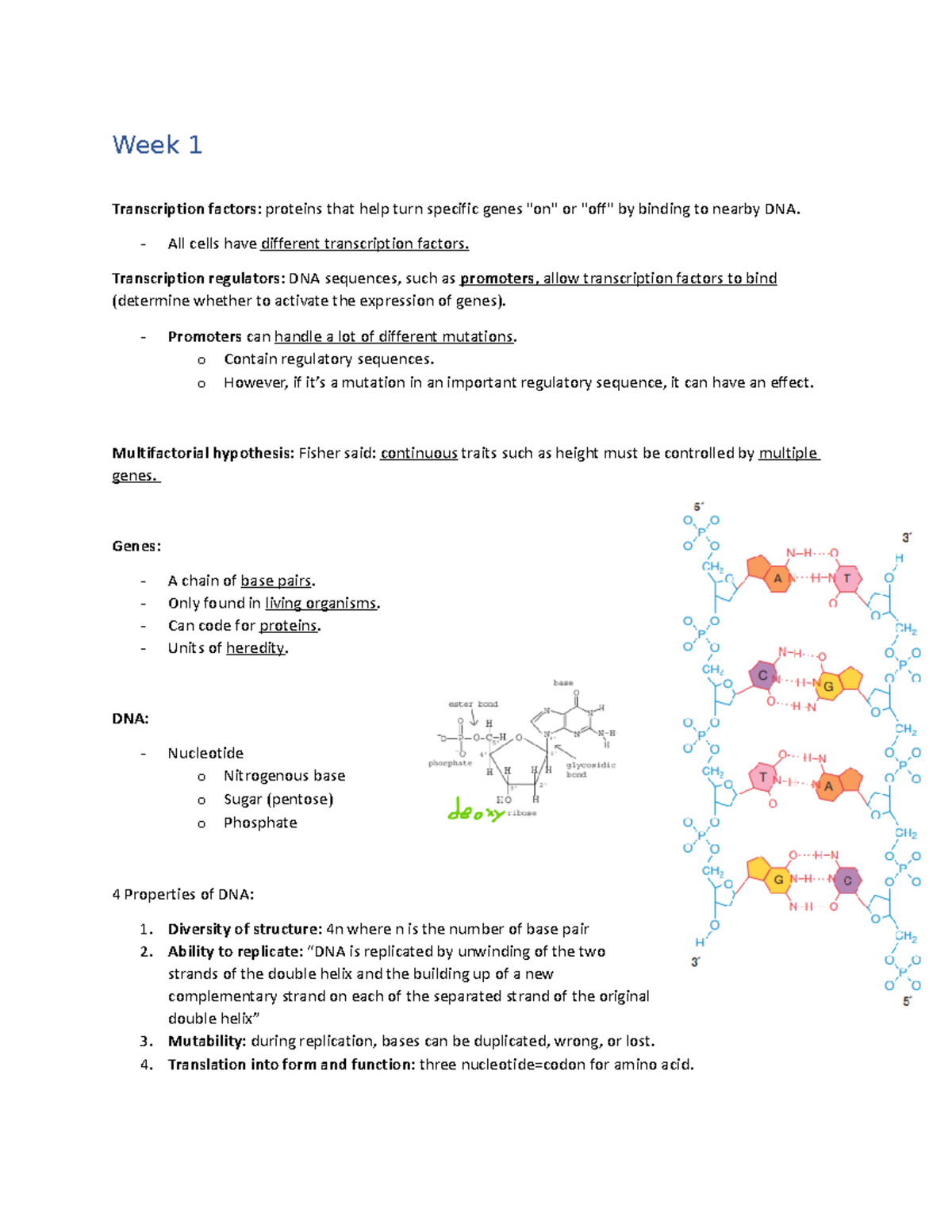 205 Week 1 - Chap 1 - This is notes from week 1 - Week 1 Transcription ...