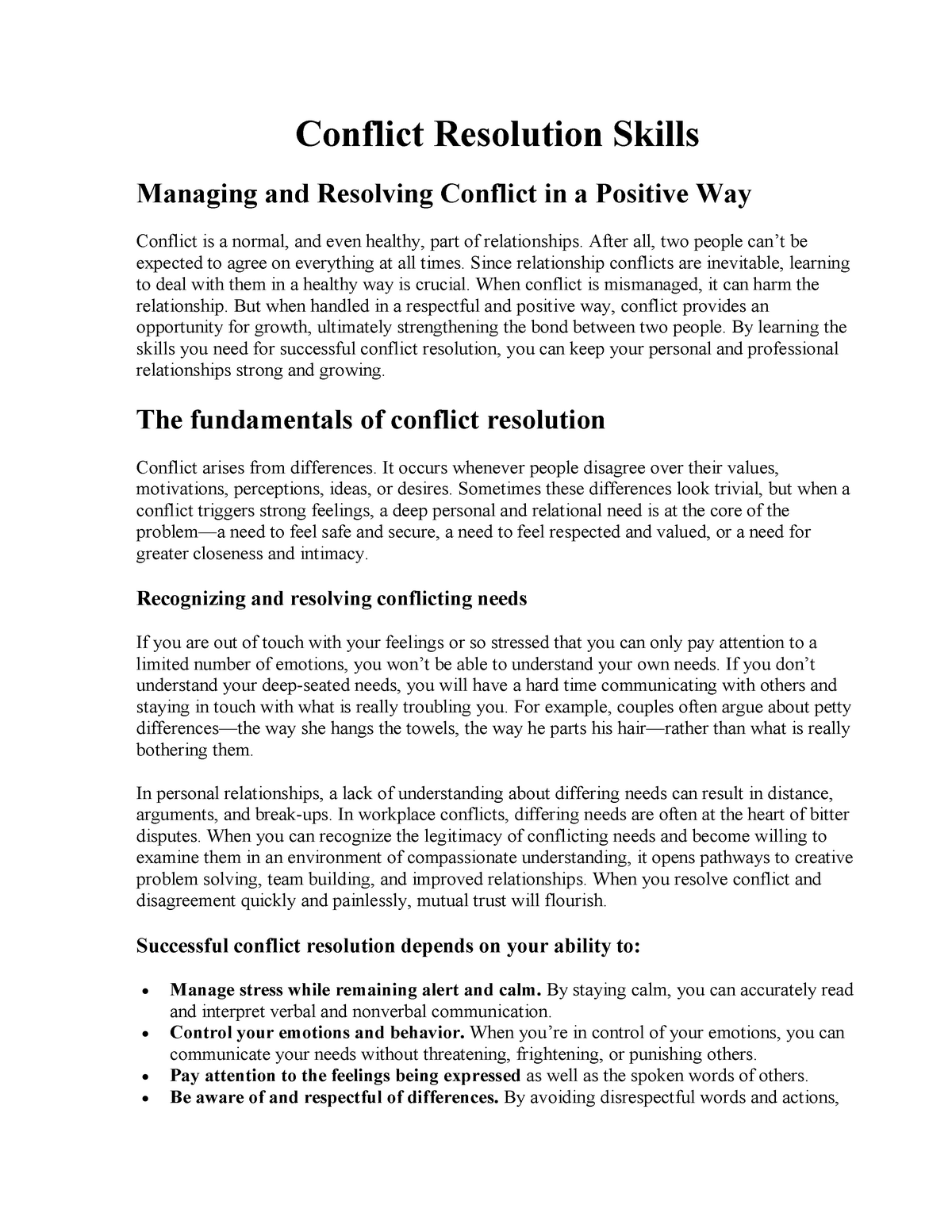 conflict-lecture-notes-1-5-conflict-resolution-skills-studocu