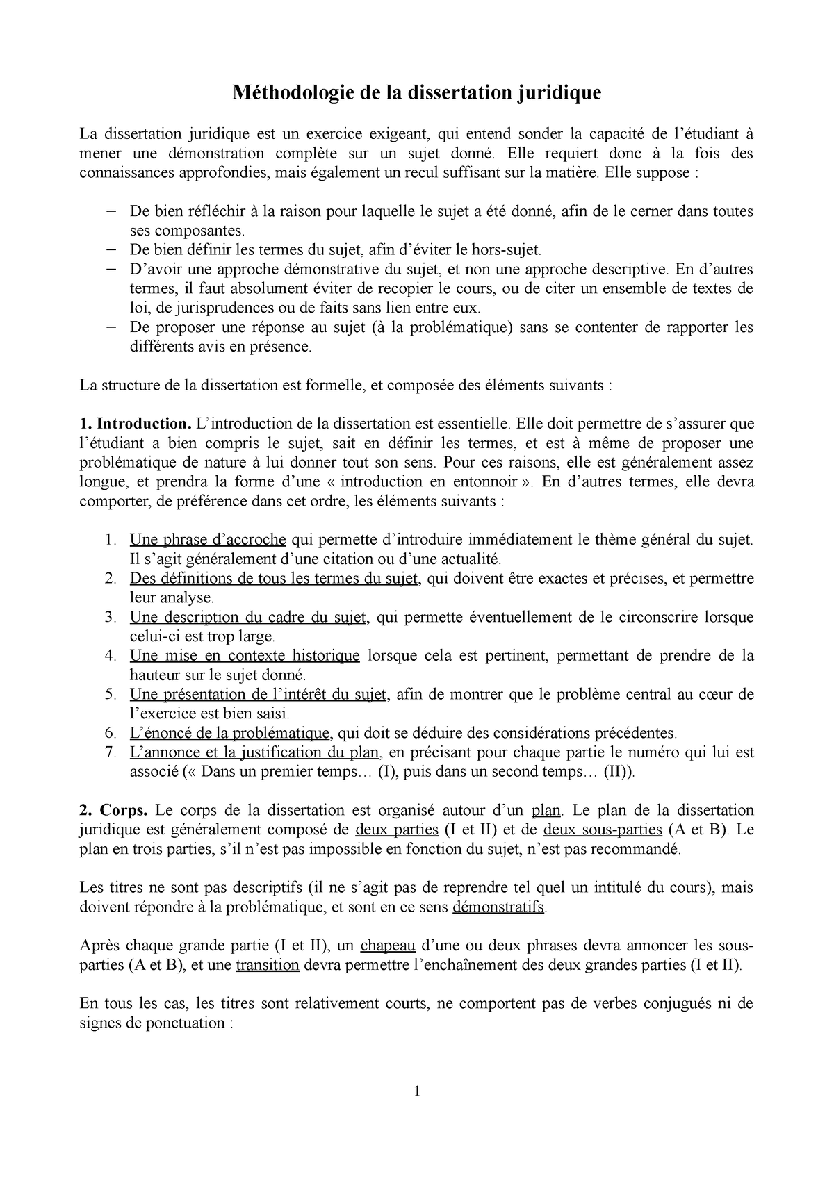 dissertation juridique assassinat