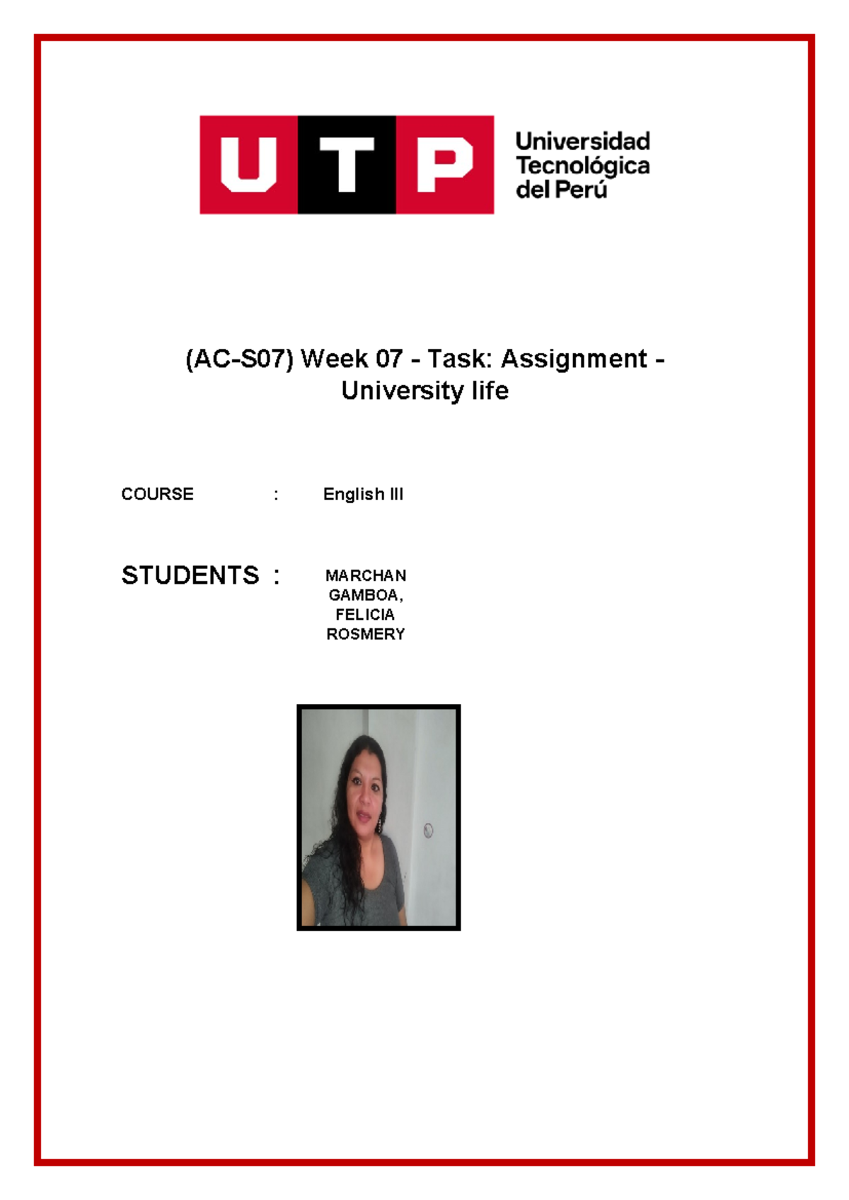 TASK Semana 7 - apuntes - (AC-S07) Week 07 - Task: Assignment ...