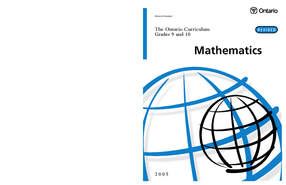 Math910curr 1 Lecture Notes Ministry Of Education The Ontario