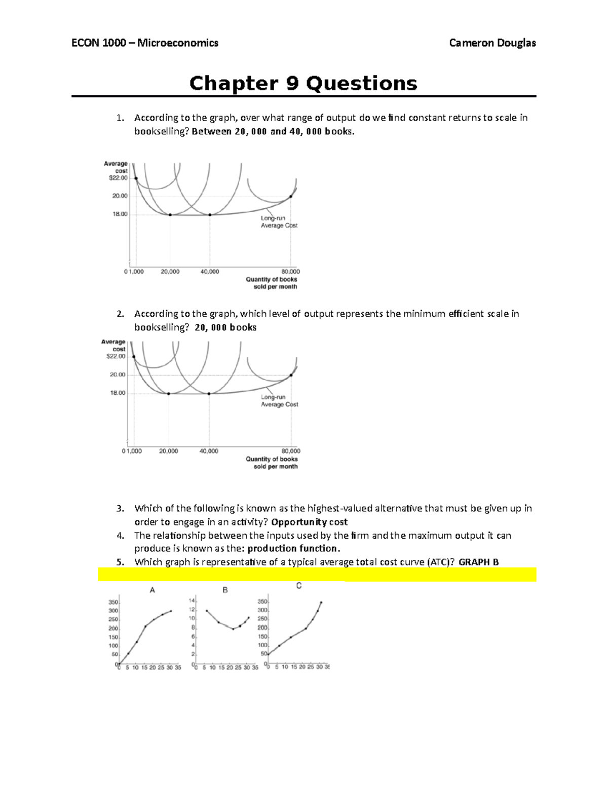 ECON - Ch9 Questions - Chapter 9 Questions According to the graph, over ...