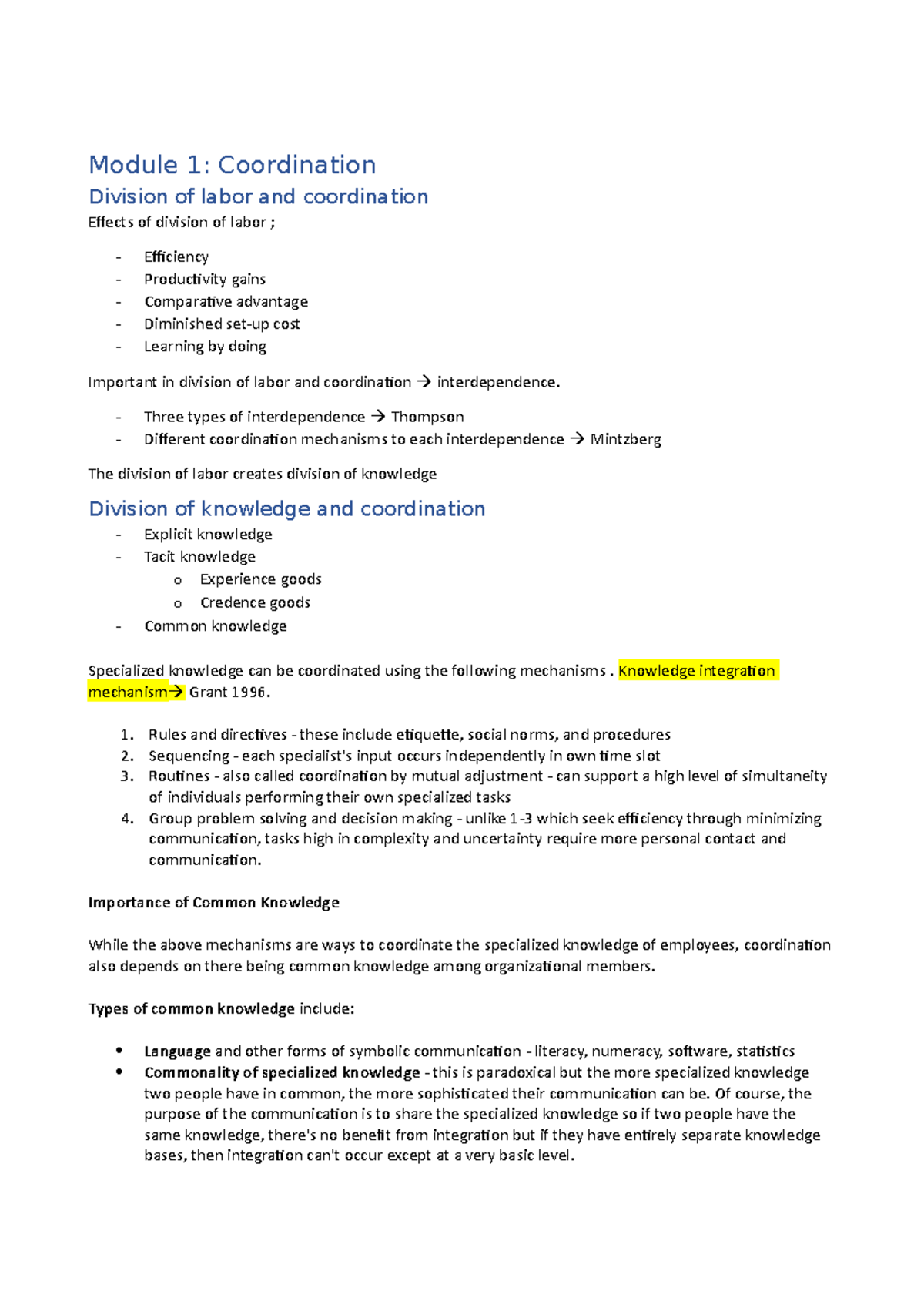 disposition-fo-emner-module-1-coordination-division-of-labor-and