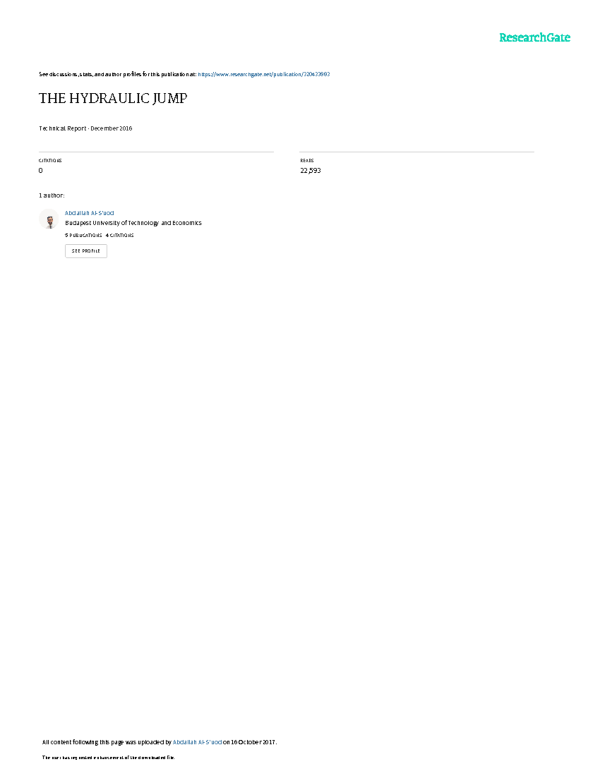 Hydraulicjump-Copy - See discussions, stats, and author profiles for ...