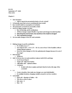 DS 570 Cheat sheet Exam 1 - Defining prob: critical part in F; clear ...