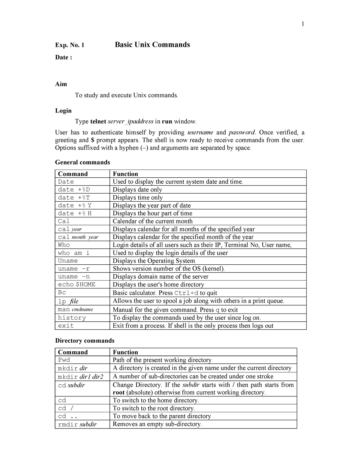 CS8461 OSRecord Lab manual for the operating system lab. cs8461