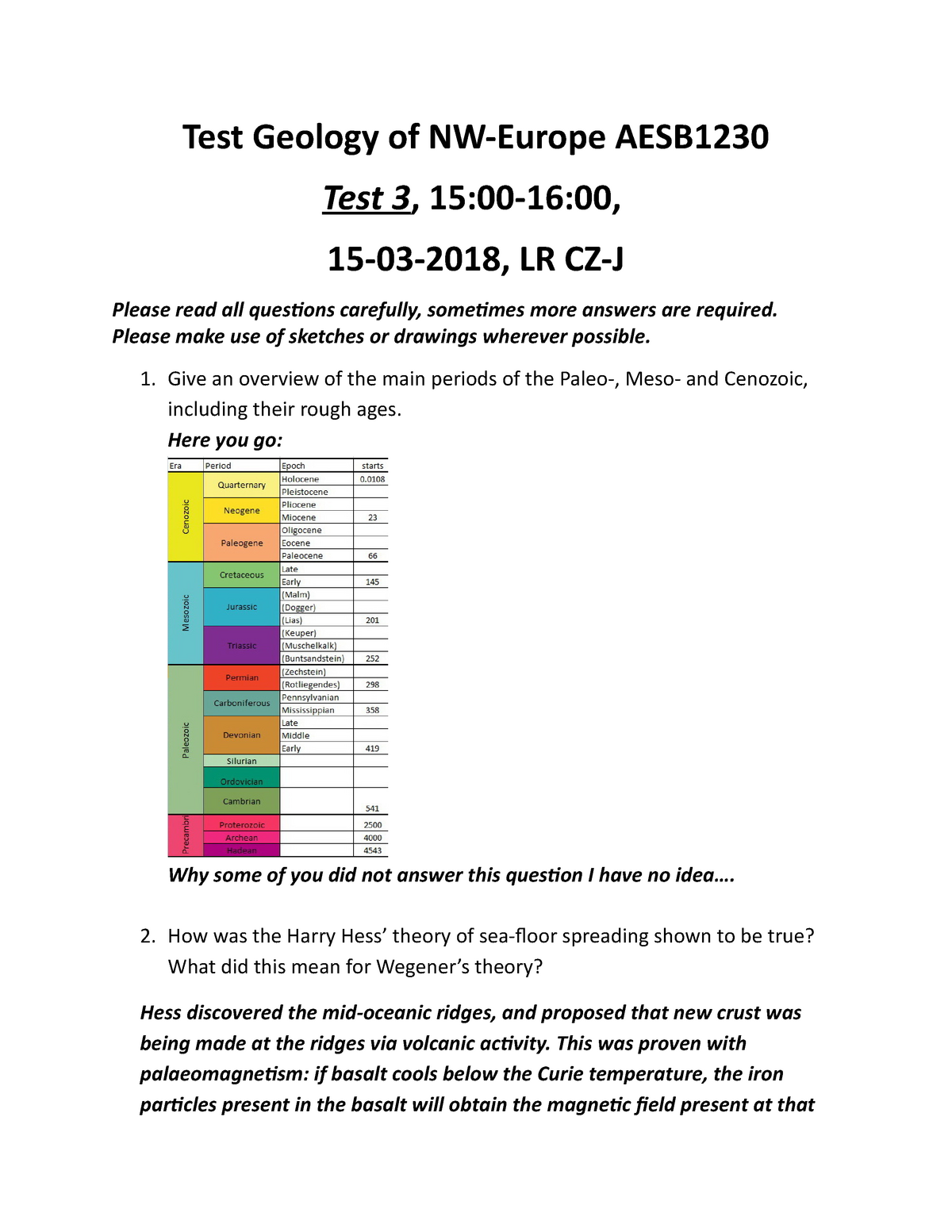 North West Europe Test 1 Answers Aesb1230 Tu Delft