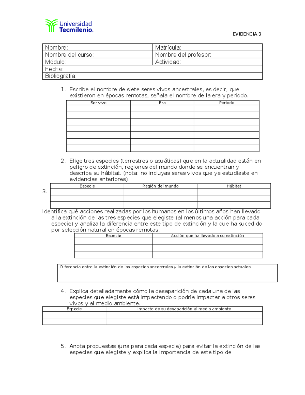 Formato Evidencia 3-2 - Tarea 1 plantilla - EVIDENCIA 3 Nombre ...
