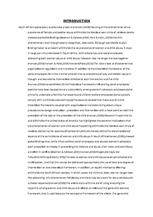 Domestic Violence Act - REPUBLIC OF SOUTH AFRICA GOVERNMENT GAZETTE ...