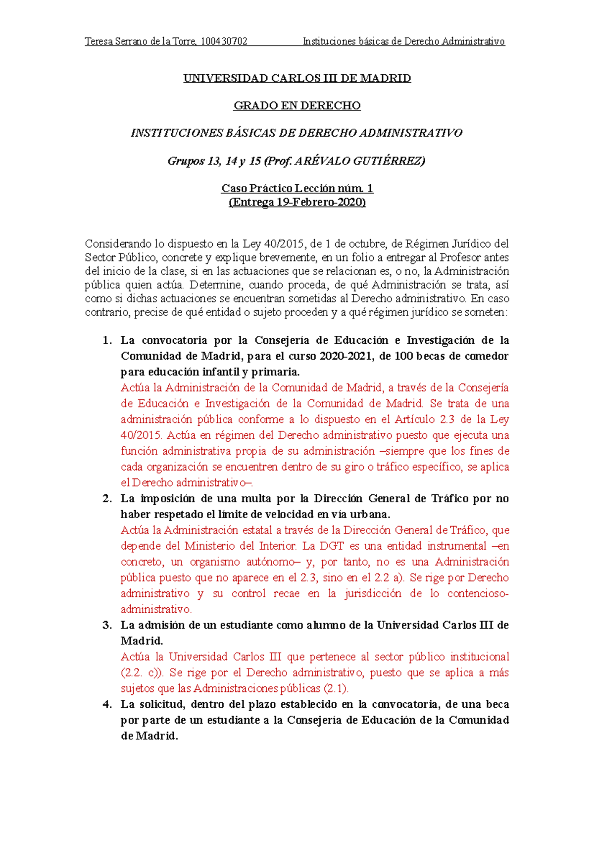 Caso Práctico Administrativo Corregido De Lección Núm. 1 ...