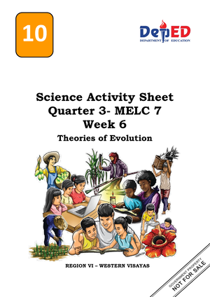 LAS Science 10 MELC 2 Q3 Week-2 - Science Activity Sheet Quarter 3 ...