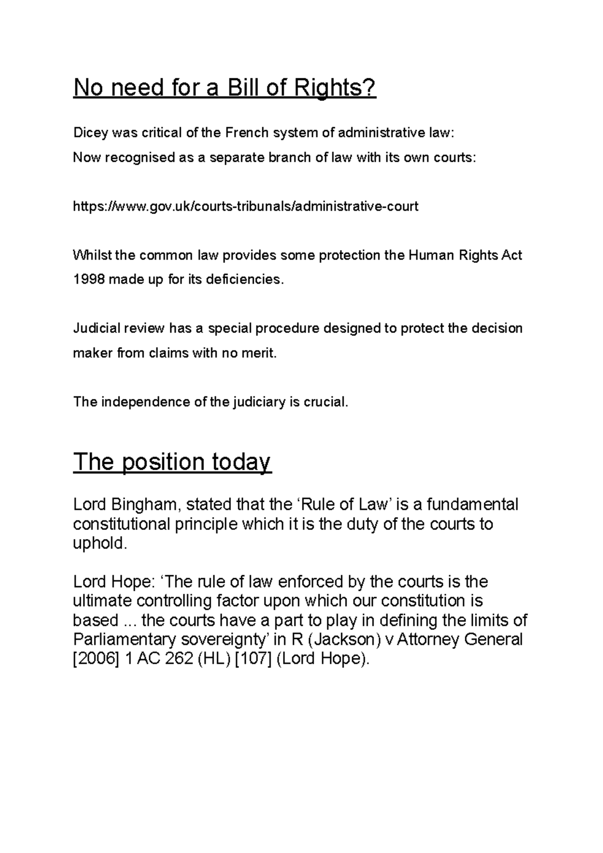 no-need-for-a-bill-of-rights-no-need-for-a-bill-of-rights-dicey-was