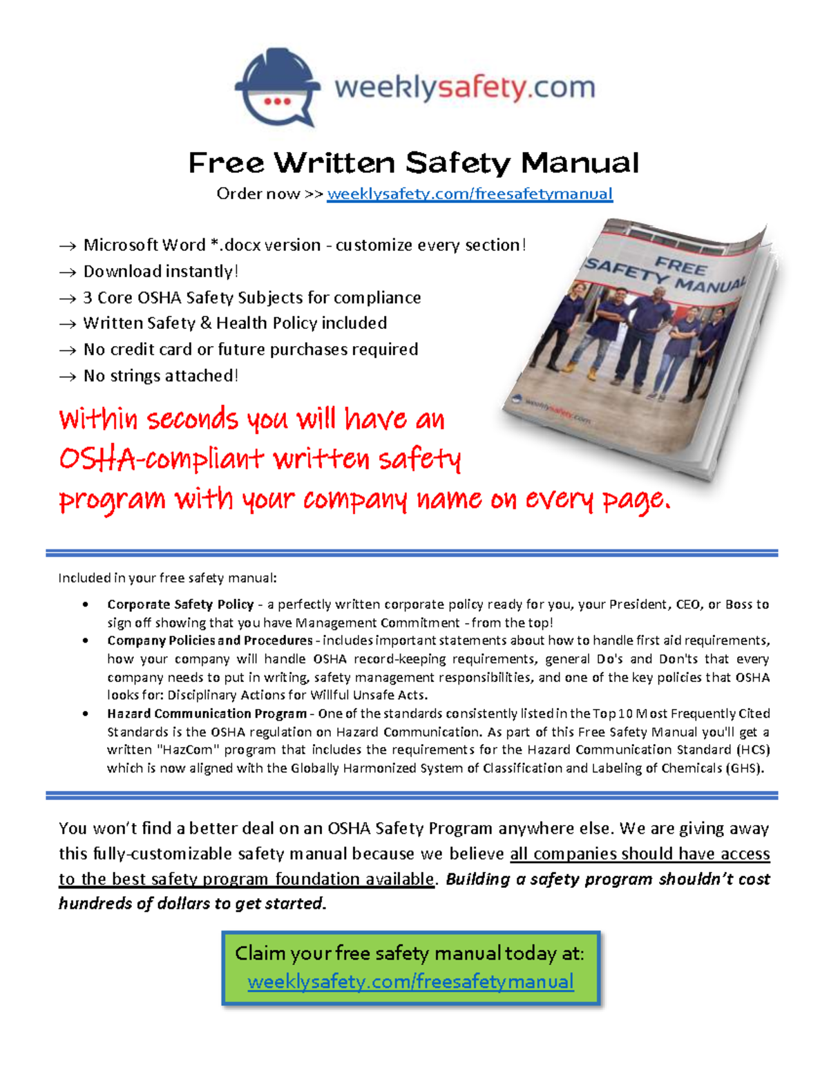 #Read Now - Free Written Safety Manual - Free Written Safety Manual ...
