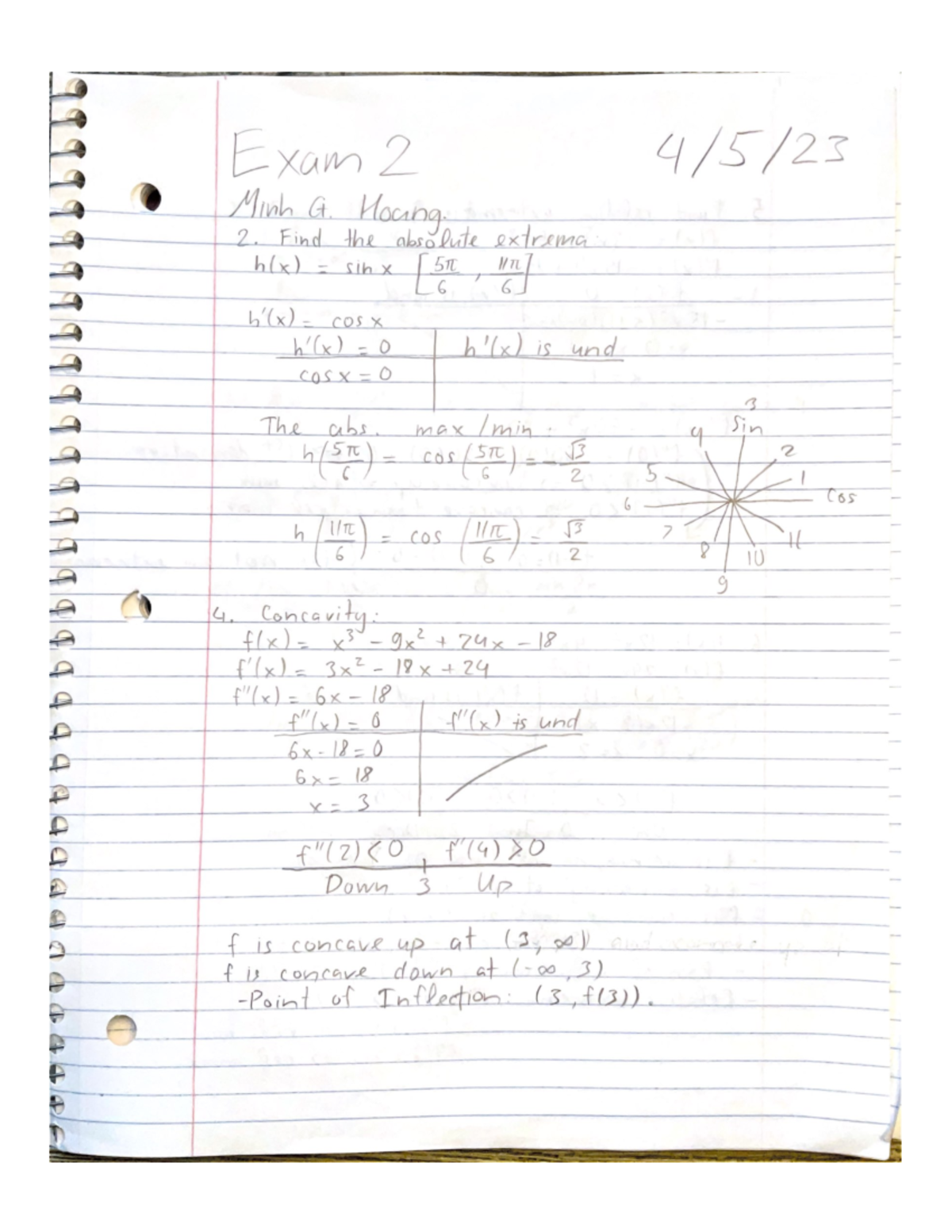 Calculus 1 Exam 2 Solutions Mat 205 Studocu Calculus 1 Exam 2 Solutions Mat 205 Studocu