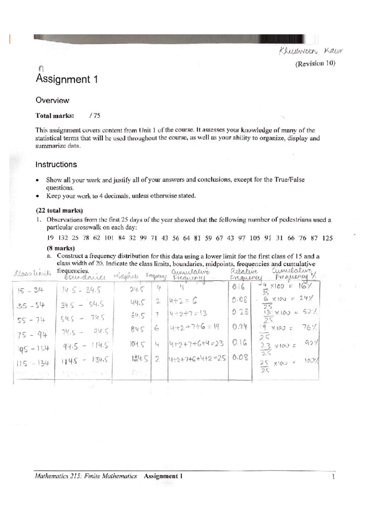 math 215 athabasca assignment 2