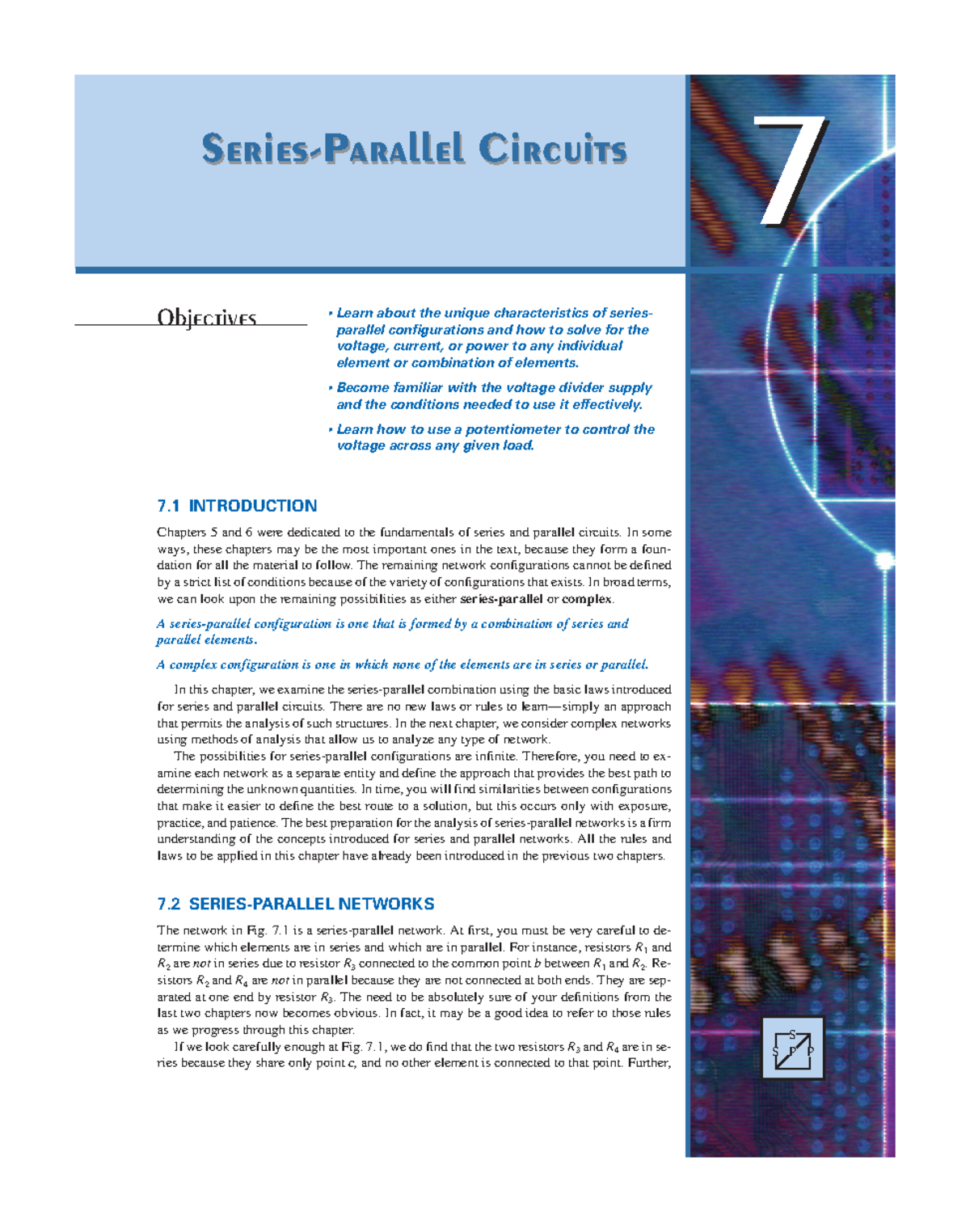 7-Series-Parallel Circuits - In some ways, these chapters may be the ...