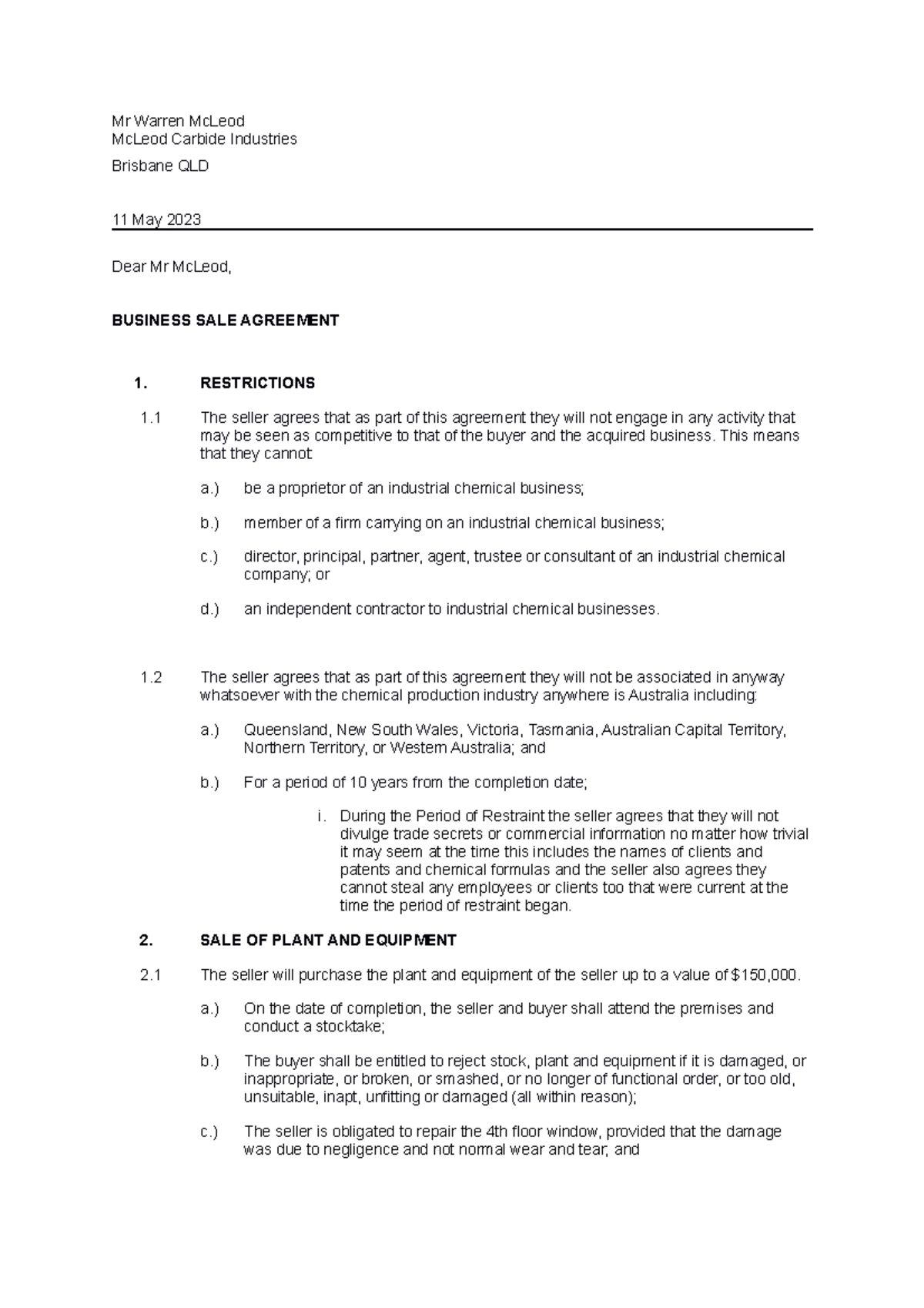 Assessment 1: Task 2 - LLB202 - QUT - Studocu
