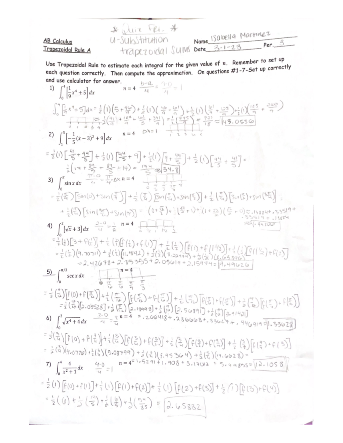 AB Calculus - MAC 2311 - Studocu