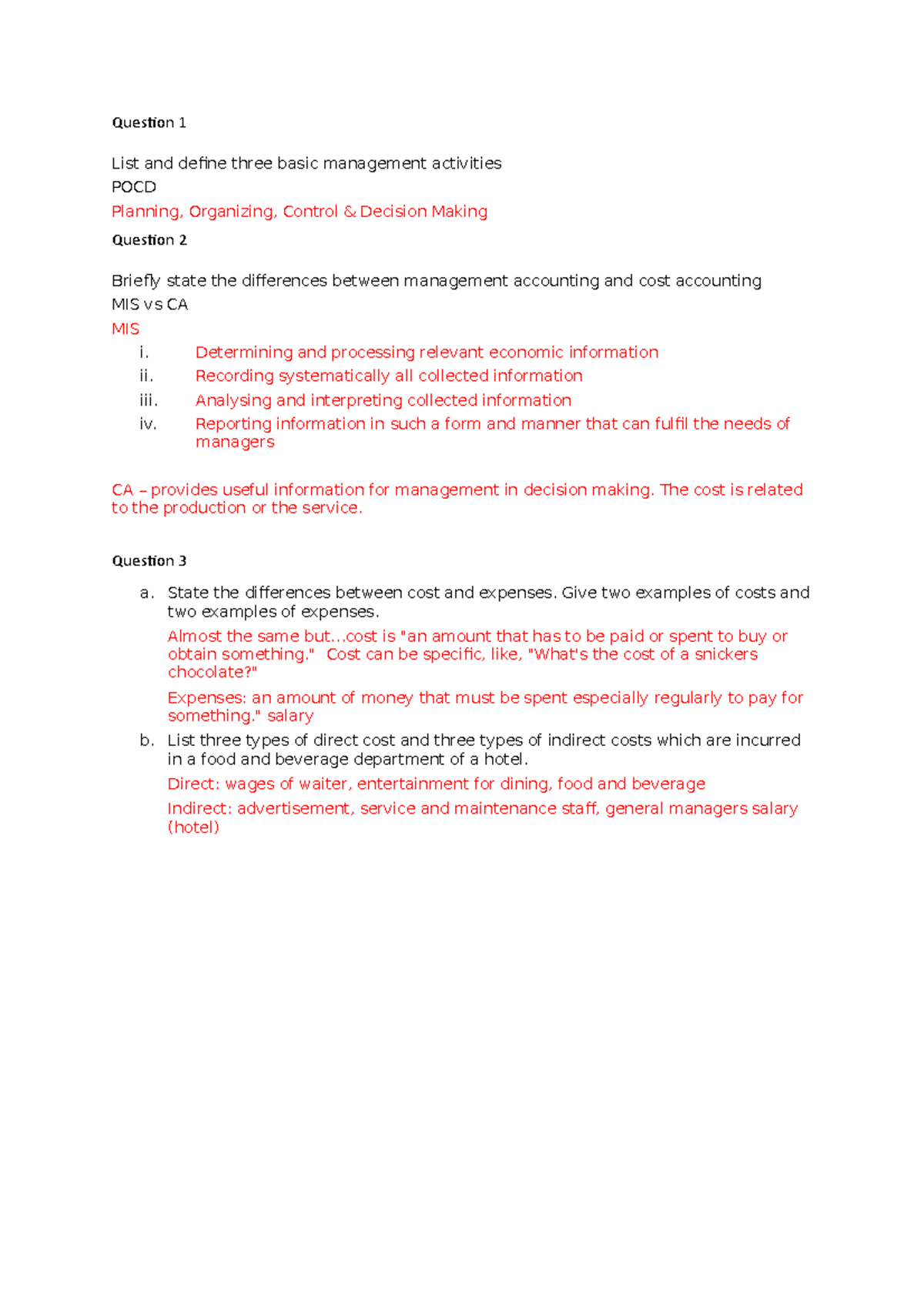 List And Define Three Main Styles Of Instruction