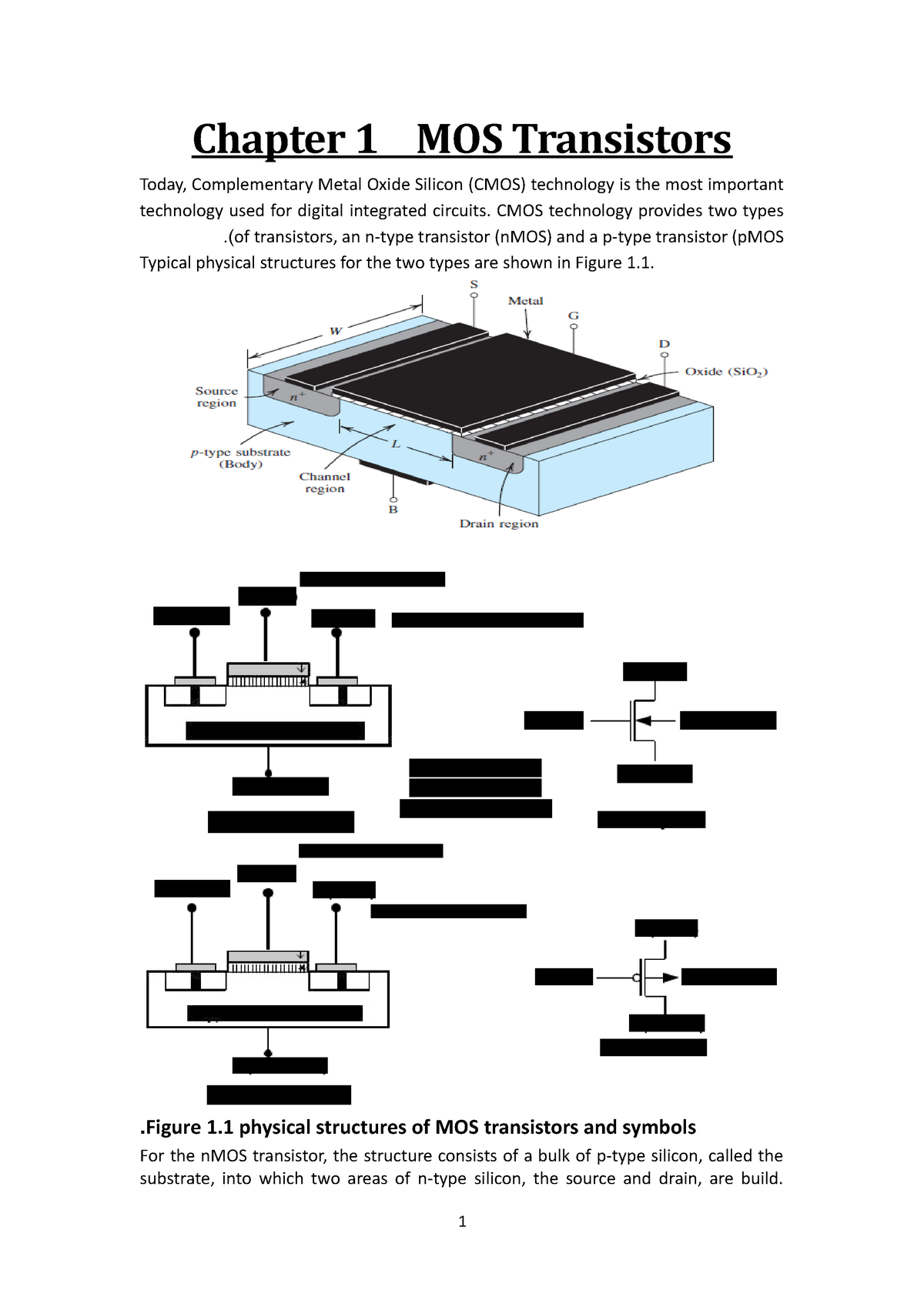 CMOS Integrated Circuit Chapter 1 - Digital Signal Processing - BU ...