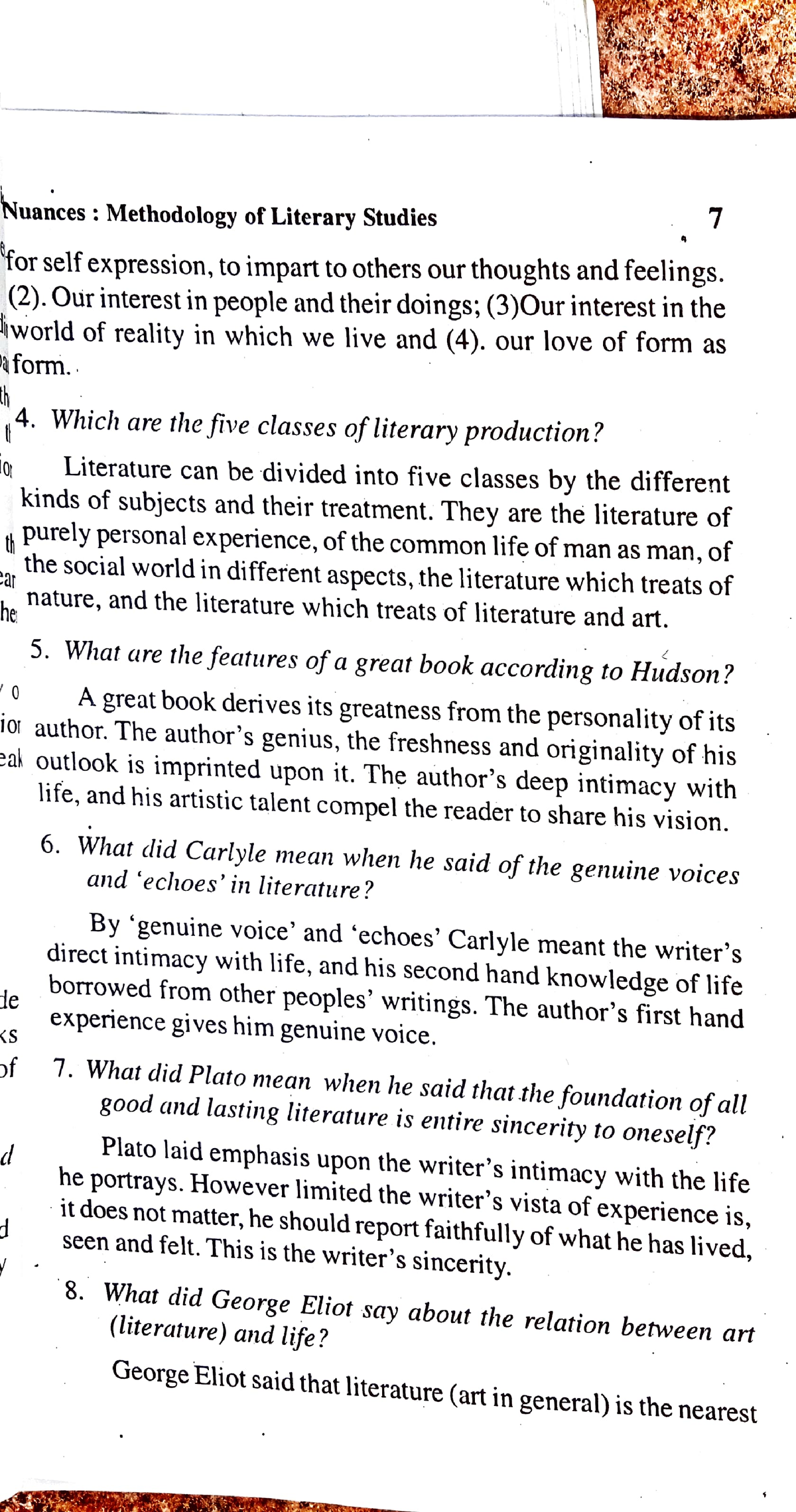 nuances methodology of literary studies