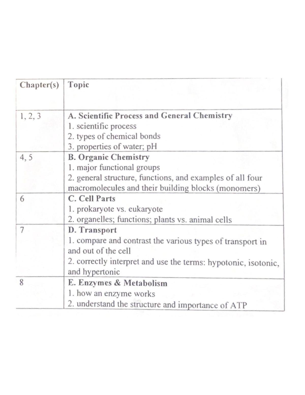 BSC2010 Final Exam Study Guide - BSC 2010 - Studocu