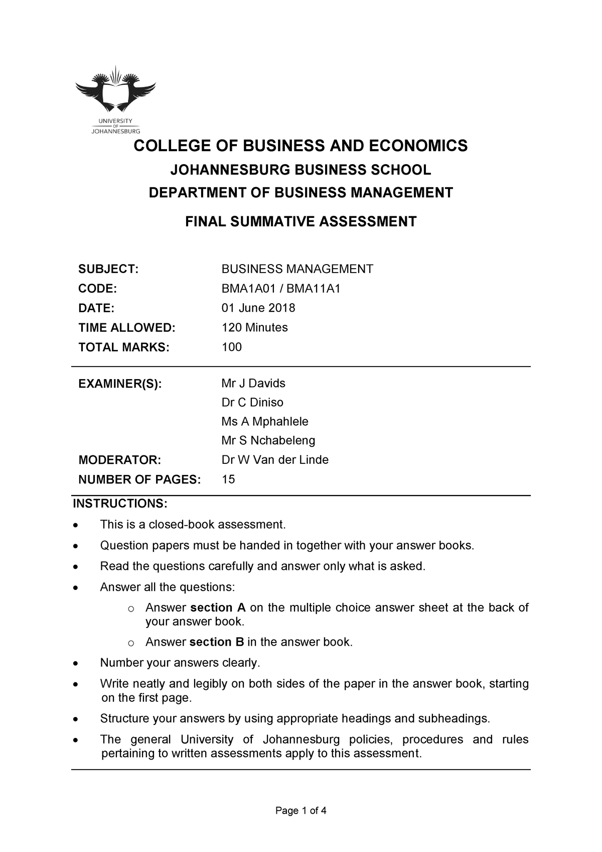 dissertation questions for business management