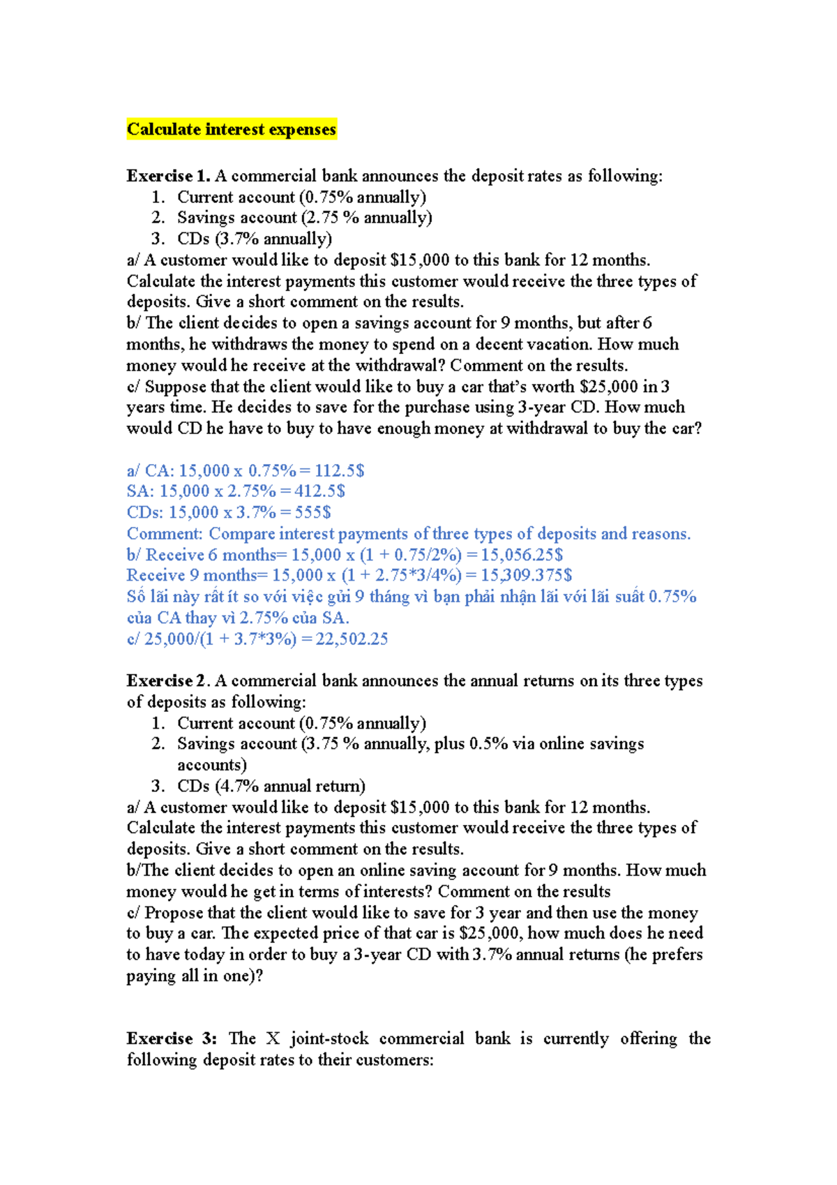 b-i-t-p-nhtm-bt-ng-n-h-ng-th-ng-m-i-calculate-interest-expenses-exercise-1-a-commercial